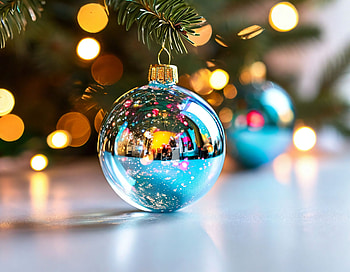 Bokeh Bauble — Christmas, Christmas HD wallpaper