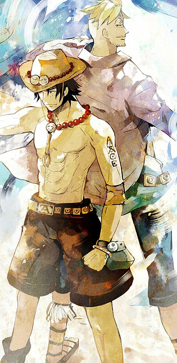 Ace/Marco The Phoenix, pirate, Portgas D. Ace, Anime, One Piece HD phone wallpaper
