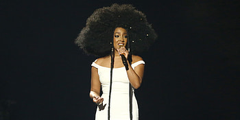 Mickey Guyton, 9 month old son, ICU HD wallpaper
