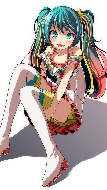 Hatsune Miku, Anime, girl, anime girl HD phone wallpaper
