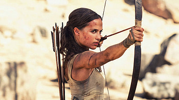 Tomb Raider movie, Alicia Vikander's iconic role, Ultra HD wallpaper