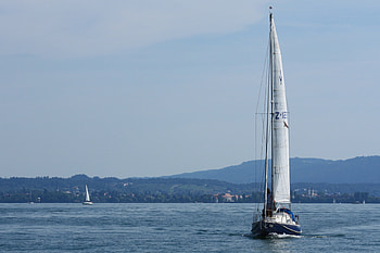 Lake Constance, Yacht Racing HD wallpaper
