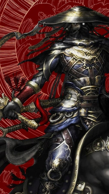 Scarlet Ronin: Phantom of the Blade, fantasy, samurai HD phone wallpaper