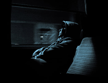 Boy Sitting Night , hoodie, alone, night, graphy HD wallpaper