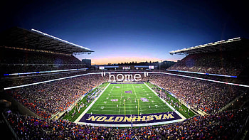 WASHINGTON HUSKIES college football background HD wallpaper