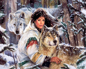 Native American, Artistic HD wallpaper