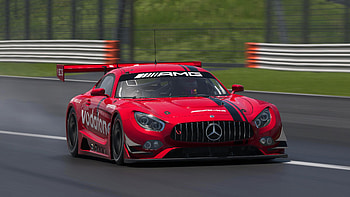 Mercedes AMG GT3, Gran Turismo 7, Mercedes-AMG HD wallpaper