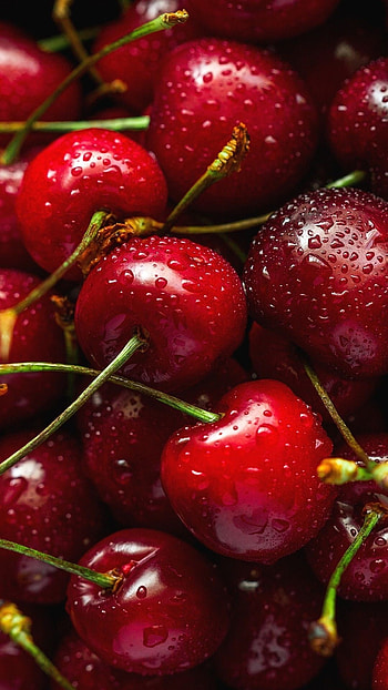 Red cherry enchantment, Stunning cherry backgrounds, Cherry beauty in , wonders HD phone wallpaper