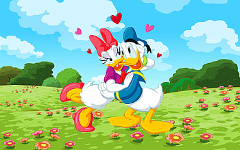 Donald and Daisy Duck , HQ, Backgrounds HD wallpaper