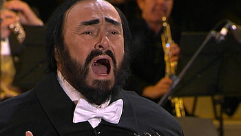 Luciano Pavarotti, Olympia erffnungsfeier 2006, Groe Auftritt HD wallpaper