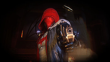 I took this screenshot in Arkham Knight's Red Hood Pack last night. HD wallpaper