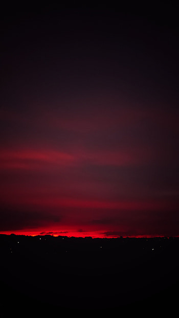 Sky, Night, Horizon, Dark HD phone wallpaper