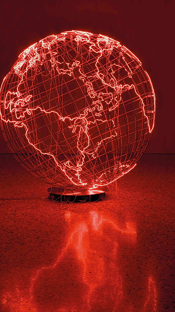 Red Aesthetic, Hologram HD phone wallpaper