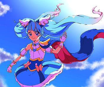 Sora Harewataru, Sora Harewataru, Anime, Hirogaru Sky! Pretty Cure HD wallpaper