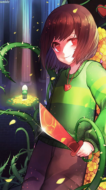 Chara & Asriel, Undertale HD phone wallpaper