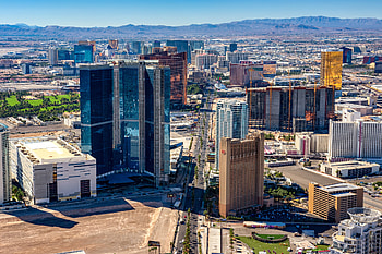 Las Vegas Skyline, Travels, Las Vegas Aerial View, Drone Girl HD wallpaper