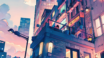 Huddling Up At Dusk With Her Best Furry Friend, artist, artwork, digital-art HD wallpaper