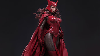 Scarlet Witch Fantasty Art , scarlet-witch, superheroes, fantasy, artist, artwork, digital-art, artstation HD wallpaper