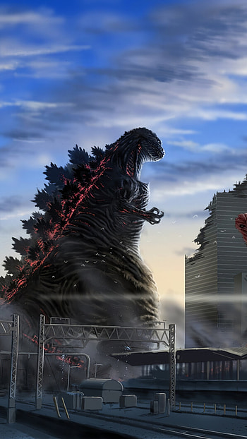 Godzilla vs Destoroyah, Godzilla HD phone wallpaper