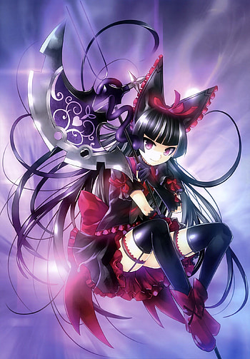 Rory Mercury, Gate anime, Divine power, Fearless warrior HD phone wallpaper