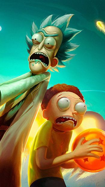 rick, morty, rick and morty, cartoons, tv shows, , animated tv series, artist, artwork for 6, 7, 8 . Cool, Rick and Morty Cool HD phone wallpaper
