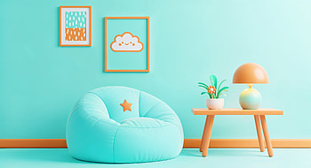 Mint Cloud Nook — Cute Aesthetic, Cute Aesthetic HD wallpaper