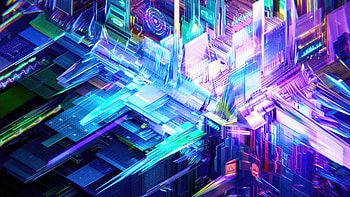 Interact , abstract, artist, artwork, digital-art HD wallpaper