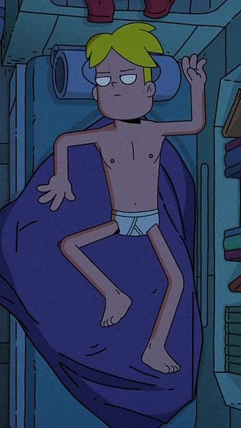 feet, bedroom, bed, Gary Goodspeed, TV Show, Final Space HD phone wallpaper