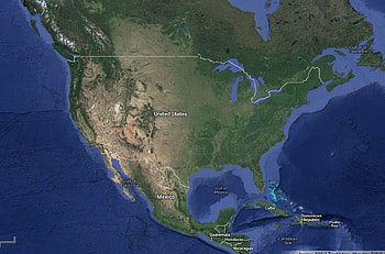 America From Space, united states, google, america, google maps, usa HD wallpaper