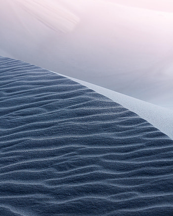 Nature, Sky, Waves, Sand, Desert, Wavy, Dunes HD phone wallpaper
