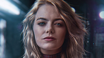 Emma Stone As Gwen Stacy , gwen-stacy, emma-stone, superheroes, artstation HD wallpaper