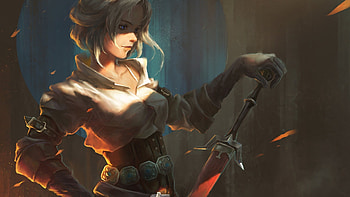 The Witcher 3 Wild Hunt Ciri Fantasy Girl, ciri, the-witcher-3, games, ps4-games, xbox-games, pc-games, artist, digital-art, artwork, fantasy-girls HD wallpaper