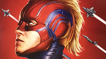 Captain Marvel 2019, captain-marvel, superheroes, artwork, digital-art HD wallpaper