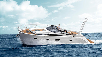 Bavaria Deep Blue 46, Yacht HD wallpaper