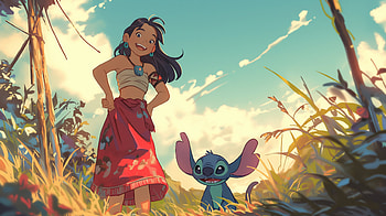 Lilo & Stitch : A Joyful Adventure, TV Show, Lilo & Stitch, Stitch (Lilo & Stitch), Lilo (Lilo & Stitch) HD wallpaper
