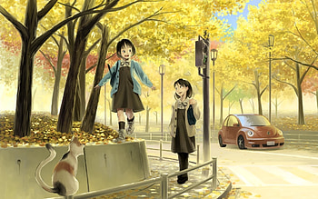 Anime, Children HD wallpaper