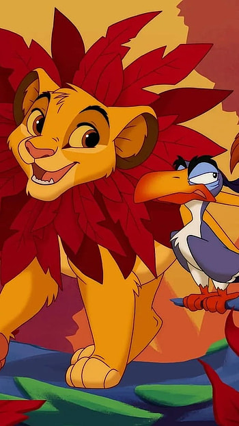 Best Lion King, Funny Simba HD phone wallpaper