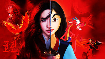 Fa Mulan, Legendary heroine, Disney art HD wallpaper