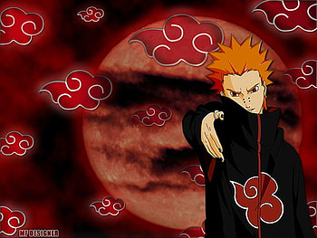 Akastuki, sasuke, anime, kakashi, naruto, girubatto HD wallpaper