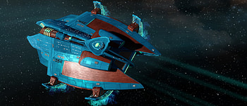 Risian Weather Control Vessel T6, Risian Sci-Ship, T6, STO, 2021 HD wallpaper