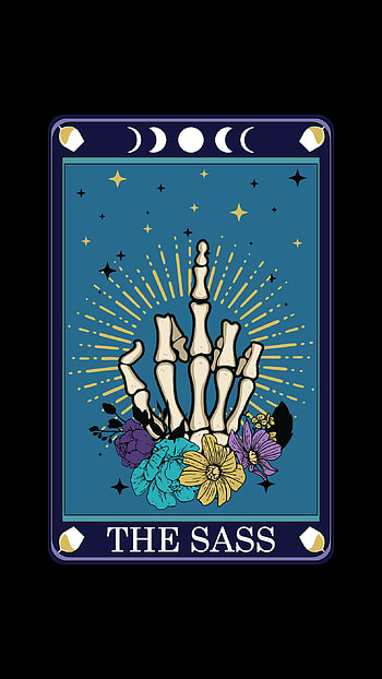 Sass tarot card HD phone wallpaper