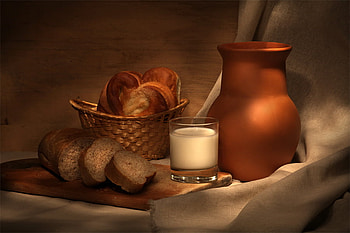 Country Breakfast, still life, breakfast, graphy, art, country, nice HD wallpaper