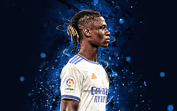 Eduardo Camavinga, real madrid, football, french HD wallpaper