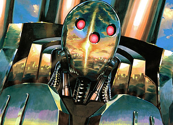 Metal knight, one punch man, robot, mecha HD wallpaper