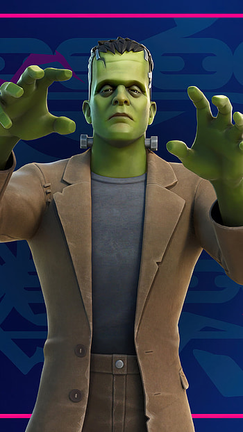 Fortnite Frankenstein, Monster skin , , Epic game crossover HD phone wallpaper