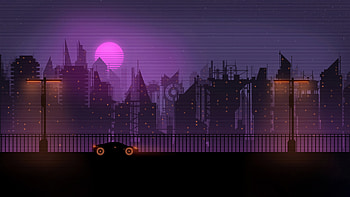 Car Ride Vaporwave , synthwave, retrowave, artist, artwork, digital-art HD wallpaper