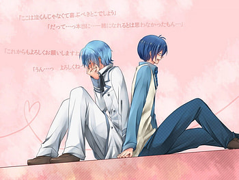 VOCALOID KAITO - Campus and White Blazer, Pixiv, KAITO, Nyan, Campus, White Blazer, VOCALOID, Project DIVA HD wallpaper