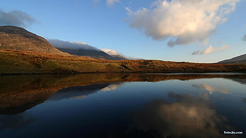 sky fly, sky, lake HD wallpaper
