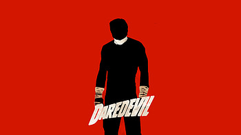 Daredevil, marvel's superhero, minimalism HD wallpaper