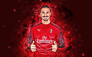 Zlatan Ibrahimovic, swedish, legend, ac milan, ibra, milan, puma HD wallpaper